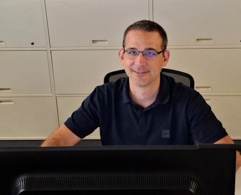Raphael Marzà bei der Arbeit